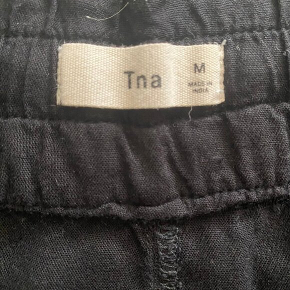 TNA Black Rayon Jogger Pants – Size M | Comfy & Sleek Streetwear - Picture 6 of 7